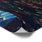 Poster Van Gogh Starry Classic Nuit Impressionnisme Art (Coin)