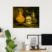 Poster Van Gogh Still Life with Coffee Mill, Pipe and Jug (Bureau à domicile)
