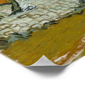 Poster Van Gogh - Street In Auvers-Sur-Oise (Coin)