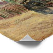 Poster Van Gogh Street Scene in Montmartre  (Coin)