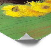 Poster Van Gogh Style Chat noir (Coin)