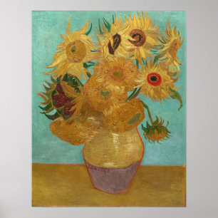Poster Van Gogh - Sunflowers