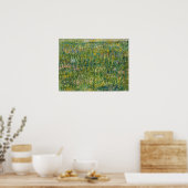 Poster Van Gogh - Tapis d'Herbe (Cuisine)