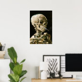 Poster Van Gogh - Tête de squelette (Bureau à domicile)