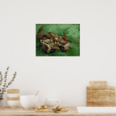 Poster Van Gogh - Un Crabe Sur Le Dos (Cuisine)