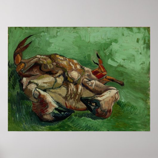 Poster Van Gogh - Un Crabe Sur Le Dos (Devant)