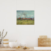 Poster Van Gogh - Usines à Clichy (Cuisine)