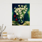 Poster Van Gogh Vase with Viscaria (Cuisine)