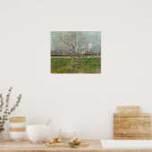 Poster Van Gogh - Verger en fleurs (Pruniers) (Cuisine)
