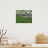 Poster Van Gogh - Vergers en fleurs Vue d'Arles (Cuisine)