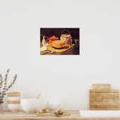 Poster Van Gogh - Vie continue avec Casquette de tuyère e (Cuisine)