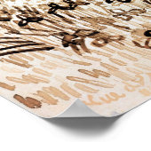 Poster Van Gogh - Vue D'Arles 1888 (Coin)