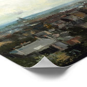 Poster Van Gogh - Vue de Paris depuis Montmartre (Coin)