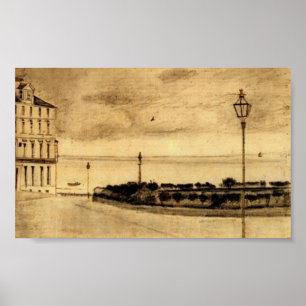 Poster Van Gogh - vue de route royale, Ramsgate