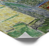 Poster Van Gogh - Vue depuis l'appartement de Theo (Coin)