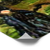 Poster Van Gogh - Vue d'un parc à Paris (Coin)