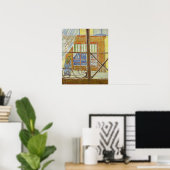 Poster Van Gogh - Vue d'une Boucherie (Bureau à domicile)
