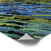 Poster Van Gogh - Vue sur l'église Saint-Paul, (Coin)