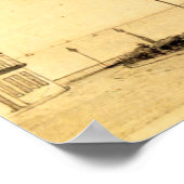 Poster Van Gogh - Vue sur Royal Road, Ramsgate (Coin)