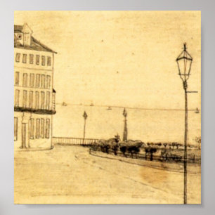 Poster Van Gogh - Vue sur Royal Road, Ramsgate