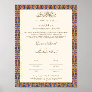 Poster van goudnikahnama