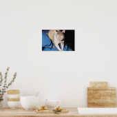 Poster van haarloze rat (Keuken)