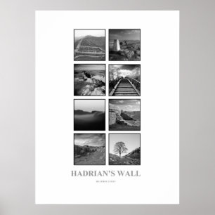 Poster van Hadrians muur