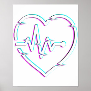 Poster van hartcontrole