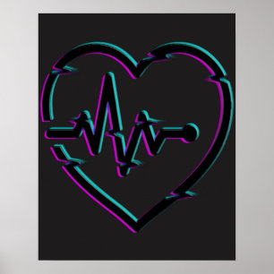 Poster van hartcontrole