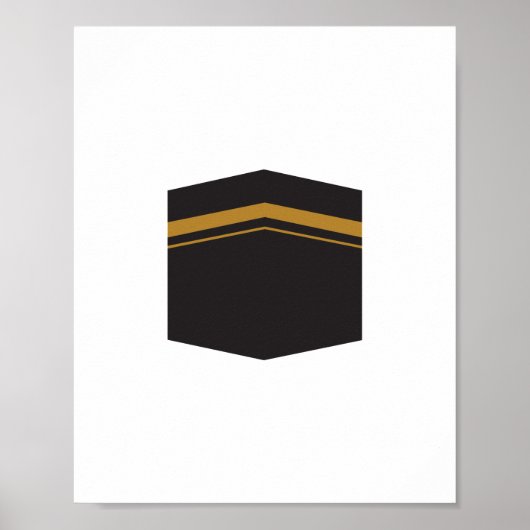 Poster van Heilige Kaba (Voorkant)