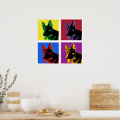 Poster van herder (Keuken)