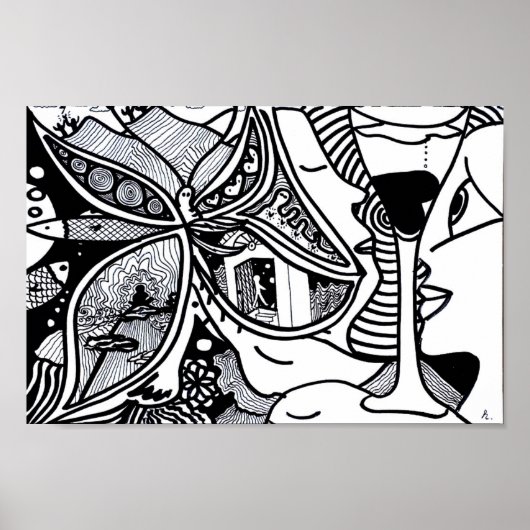 poster VAN HET "BUTTERFLY EFFECT" (Voorkant)