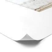 Poster van het dorp Blue Mountain, Ontario (Hoek)