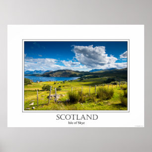 Poster van het eiland Skye in Schotland