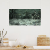 Poster van het gehakte huis (Keuken)