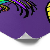 Poster van het gehakte huis (Hoek)