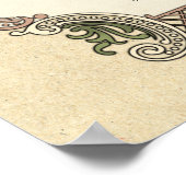 Poster van het Heilige Vakbondsnummer Trellis Wedd (Hoek)