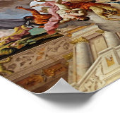 Poster van het historische schilderij Melk Abbey (Hoek)