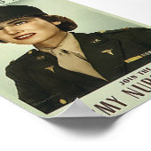 Poster van het militair zurenkorps (Hoek)