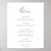 Poster van het minimalistisch weddenschap van Elle (Voorkant)