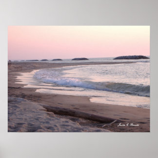 Poster van het mooie meer van Erie