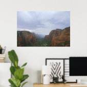 poster van het nationaal park zion (Thuiskantoor)