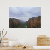 poster van het nationaal park zion (Keuken)