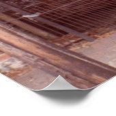 Poster van het oudste huis Savannah Ga (Hoek)