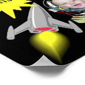 Poster van het ruimteschakelaar van het Lijst van  (Hoek)