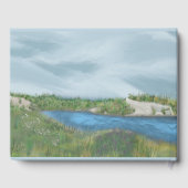 Poster van het schildpad gastenboek (Achterkant)