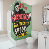  Poster van het Show van Spook Douchegordijn (In situ)