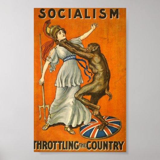 Poster van het socialisme (Voorkant)