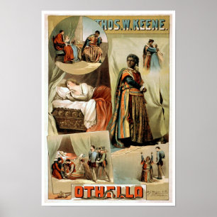 Poster van het theater van Othello