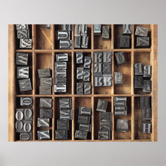 poster van het type brievenpermetaal (Voorkant)